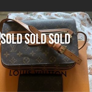 Louis VUITTON ST. GERMAIN CROSSBODY BAG ONLY